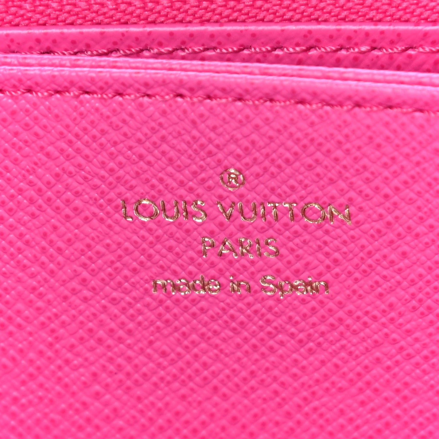 Monogram Giant Spring In The City Zippy Wallet Midnight Fuchsia