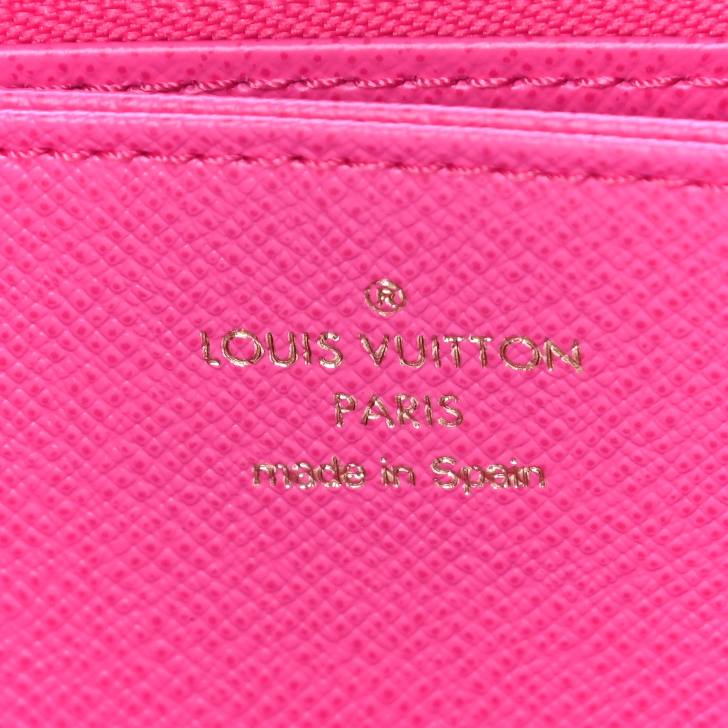 Louis Vuitton Monogram Giant Spring In The City Zippy Wallet Midnight Fuchsia 6 of 10
