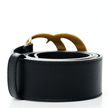 Gucci Calfskin Double G 40mm Belt 85 34 Black 2 of 6