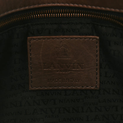 Lanvin Calfskin Quilted Medium Happy Shoulder Bag Brown 5 of 11