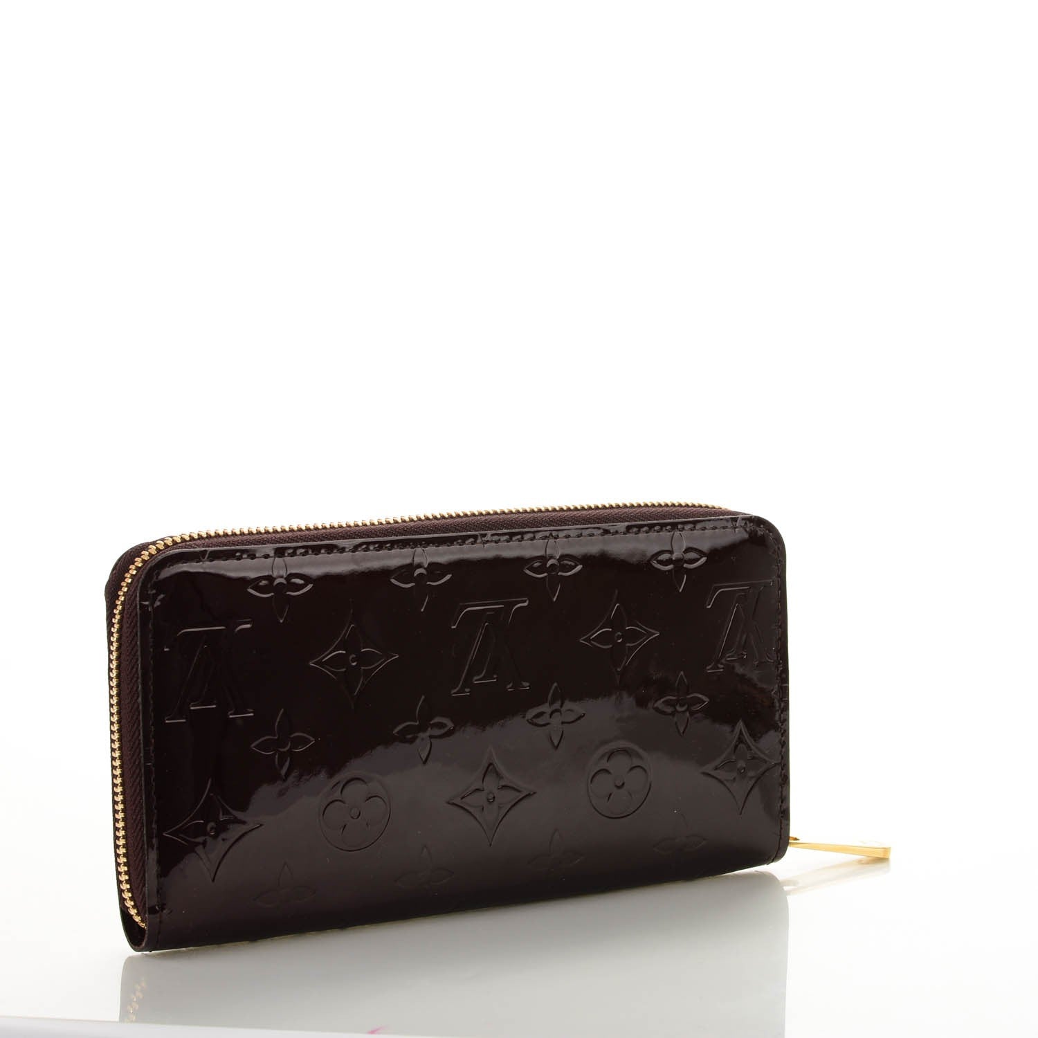 Louis Vuitton Vernis Zippy Wallet Amarante 3 of 7