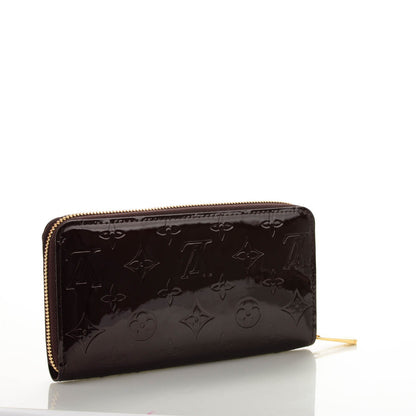 Louis Vuitton Vernis Zippy Wallet Amarante 3 of 7