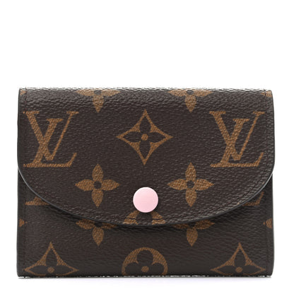 Louis Vuitton Monogram Rosalie Coin Purse Rose Ballerine 1 of 7