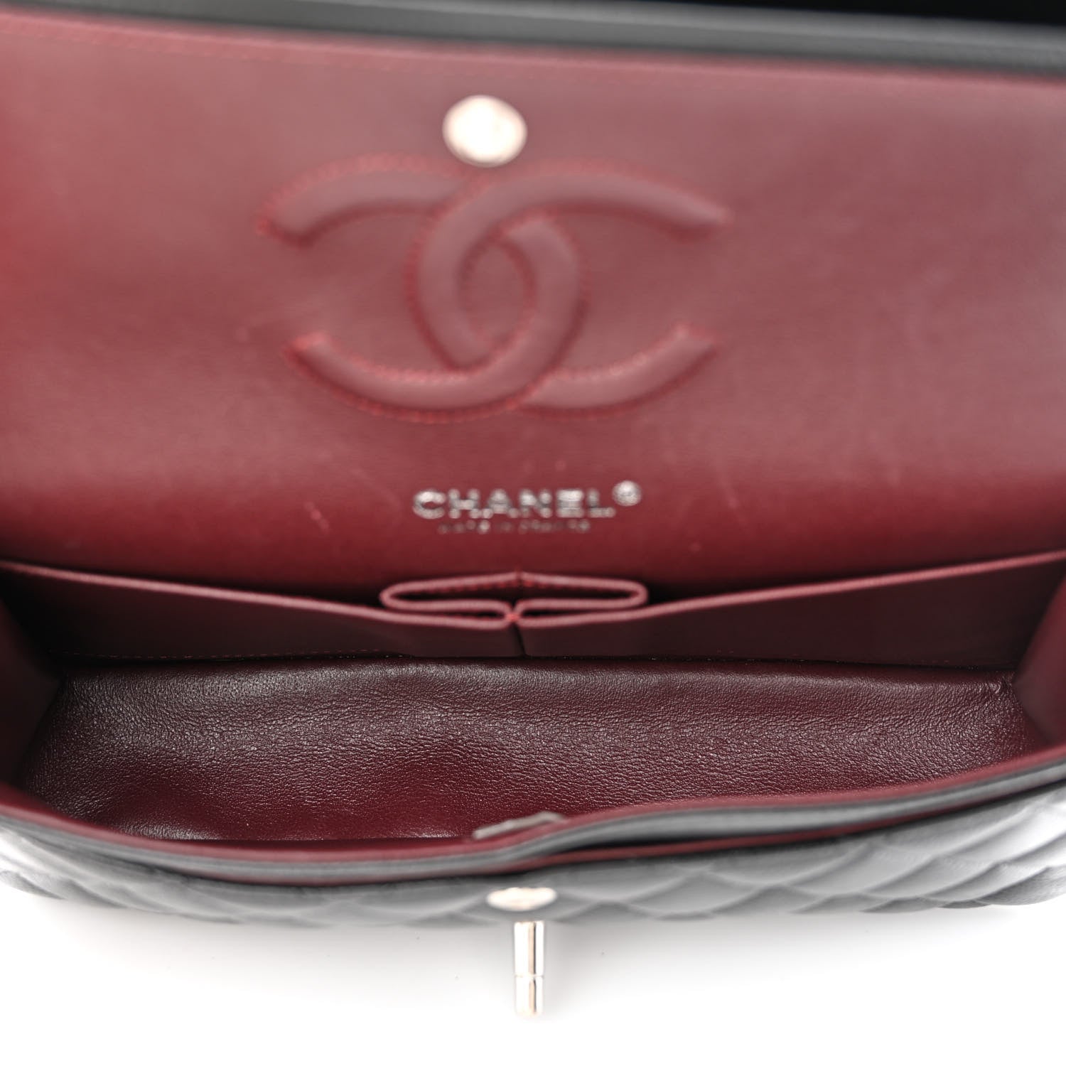 Chanel Caviar Quilted Medium Double Flap Black 5 of 10