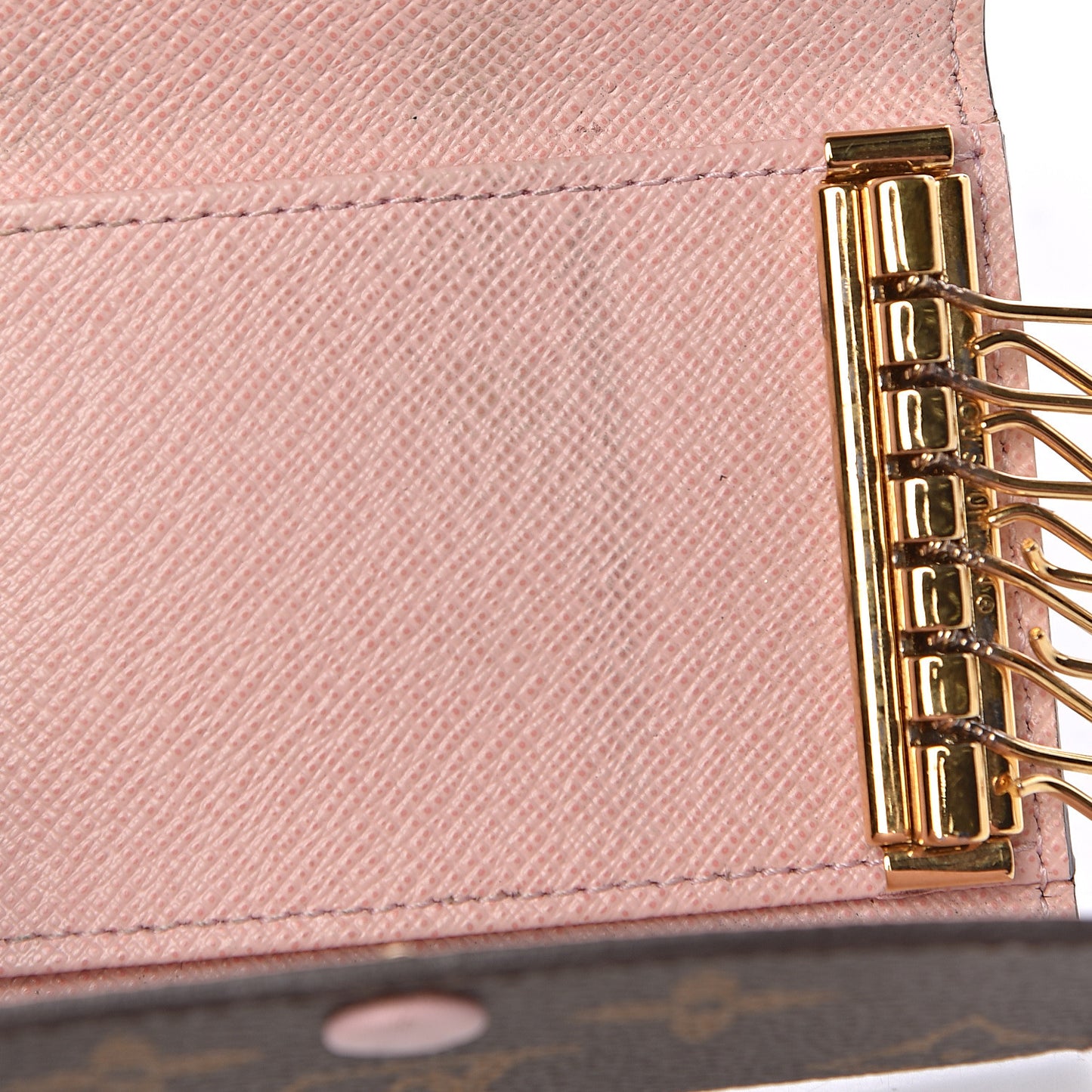 Monogram Multicles 6 Key Holder Rose Ballerine