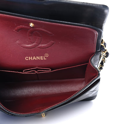 Chanel Lambskin Quilted Small Double Flap Black 4 of 4