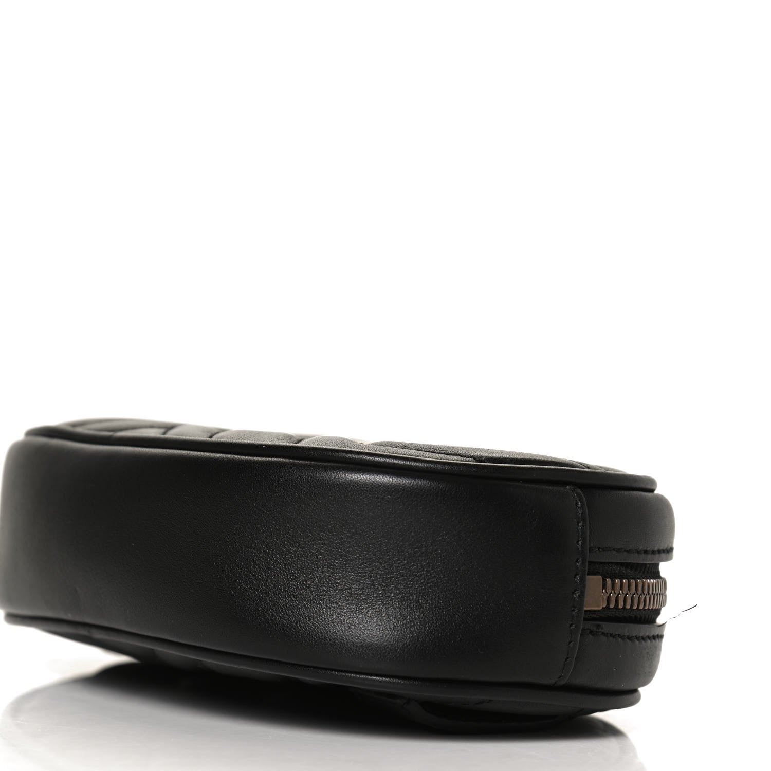 Gucci Calfskin Matelasse GG Marmont Belt Bag 95 38 Black 11 of 11