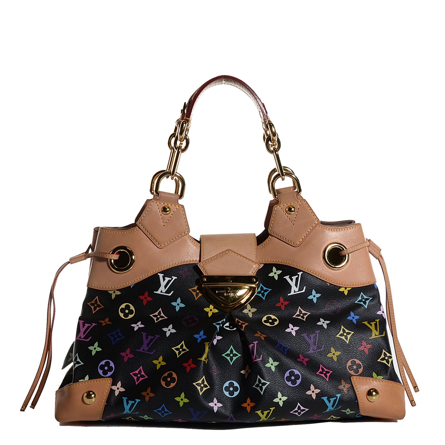 Louis Vuitton Monogram Multicolor Ursula Black 2 of 14