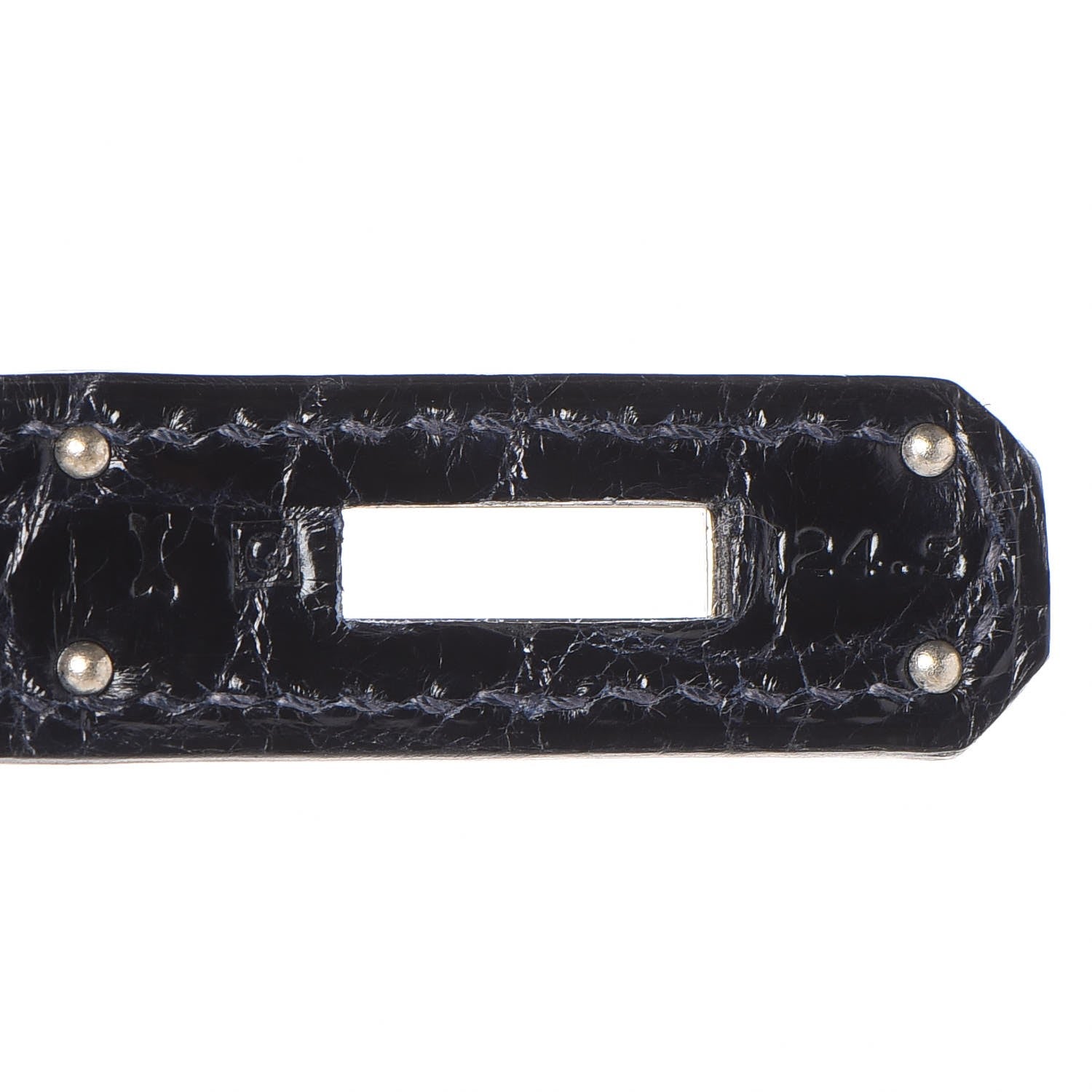 Hermes Shiny Niloticus Crocodile Kelly Sellier 32 29 of 36