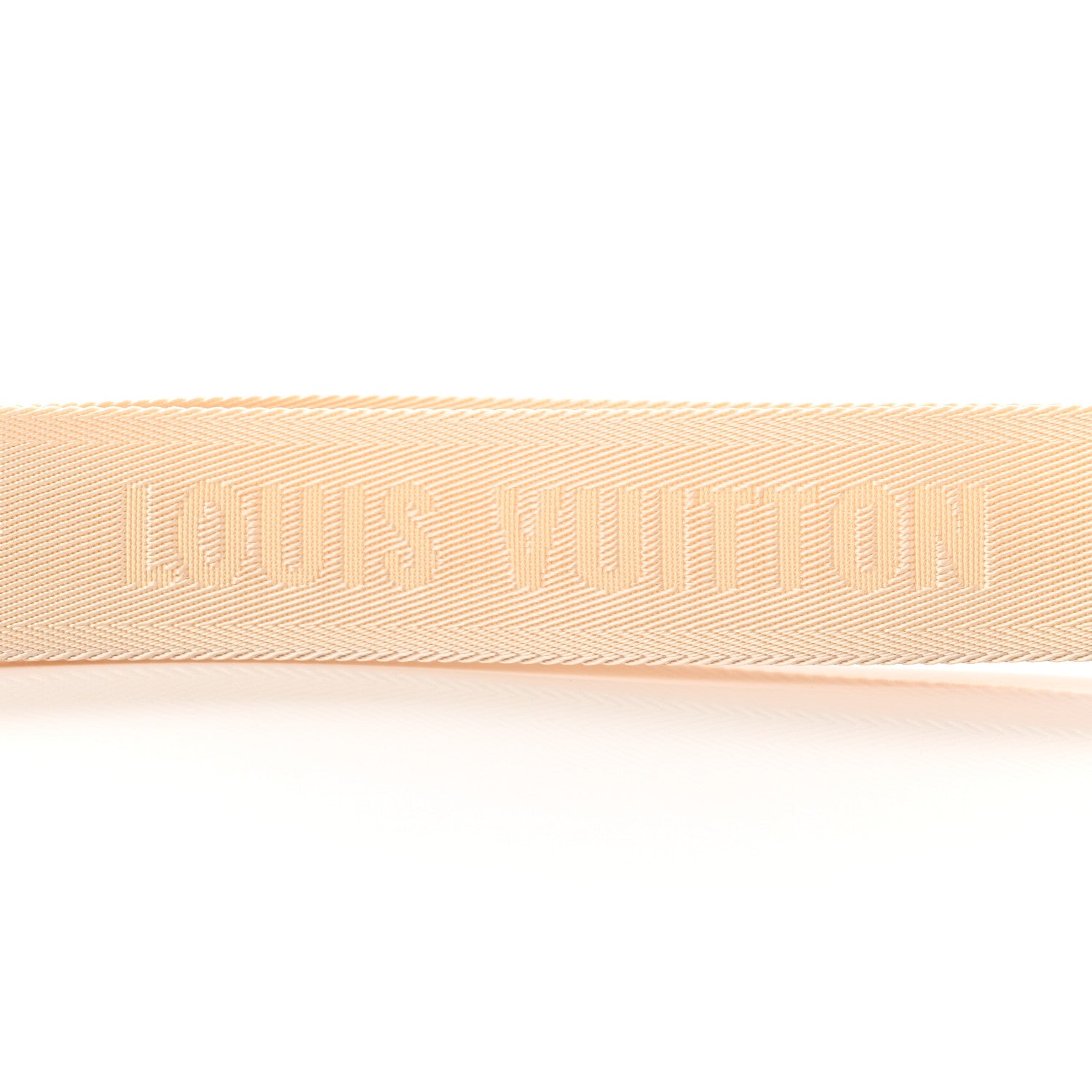 Louis Vuitton Jacquard Monogram Adjustable Shoulder Strap New Creme 3 of 4