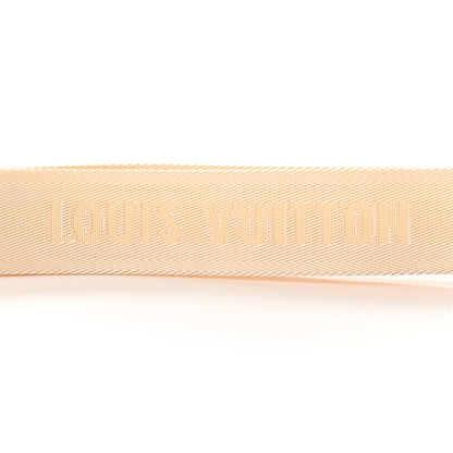 Louis Vuitton Jacquard Monogram Adjustable Shoulder Strap New Creme 3 of 4