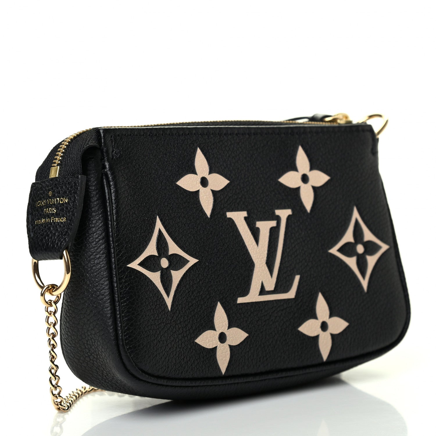 Louis Vuitton Empreinte Monogram Giant Mini Pochette Accessories Black 2 of 4