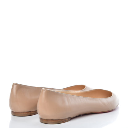 Christian Louboutin Nappa Eloise Flats 39 Nude 4 of 7