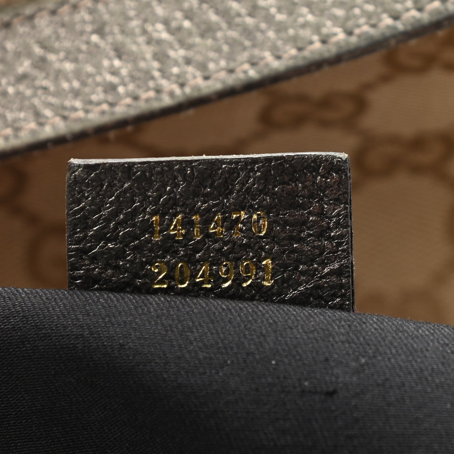 Monogram Medium Abbey Tote Metallic