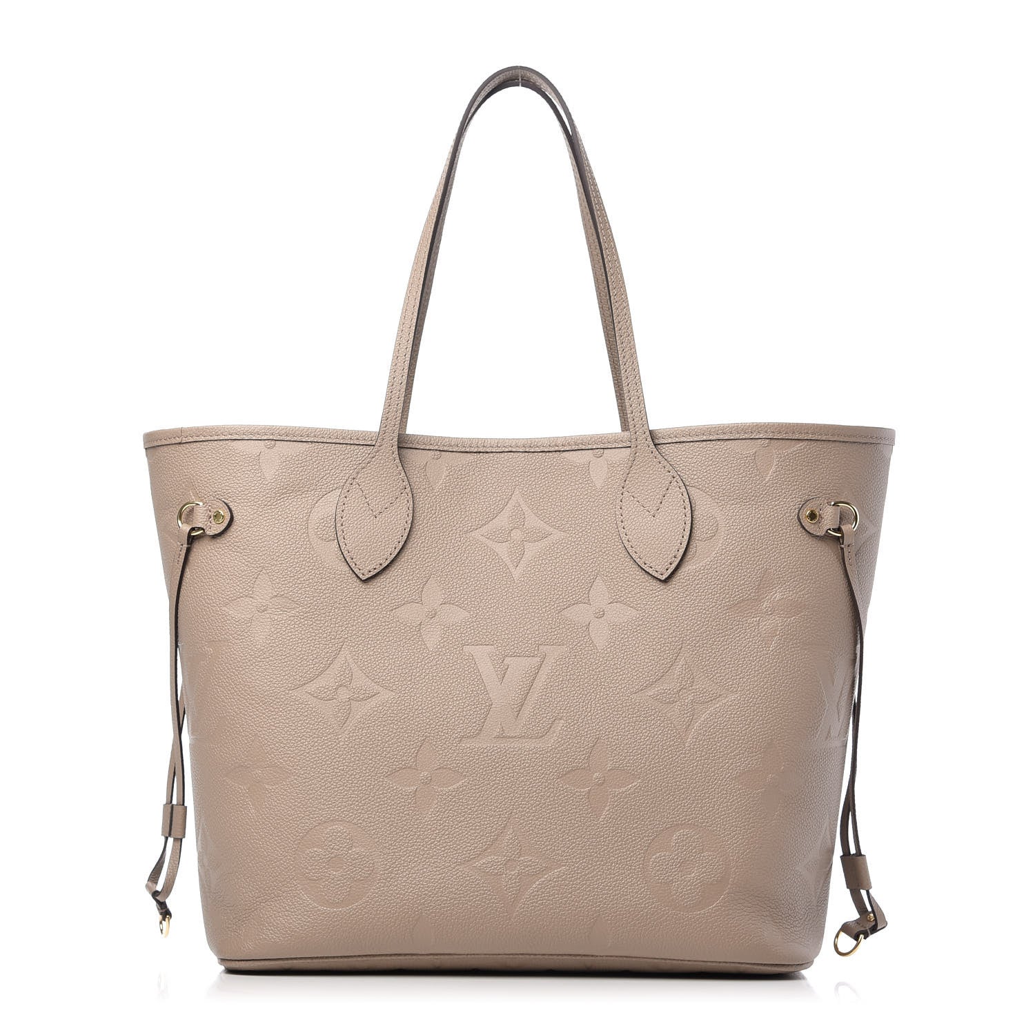 Louis Vuitton Empreinte Monogram Giant Neverfull MM Tourterelle 1 of 9