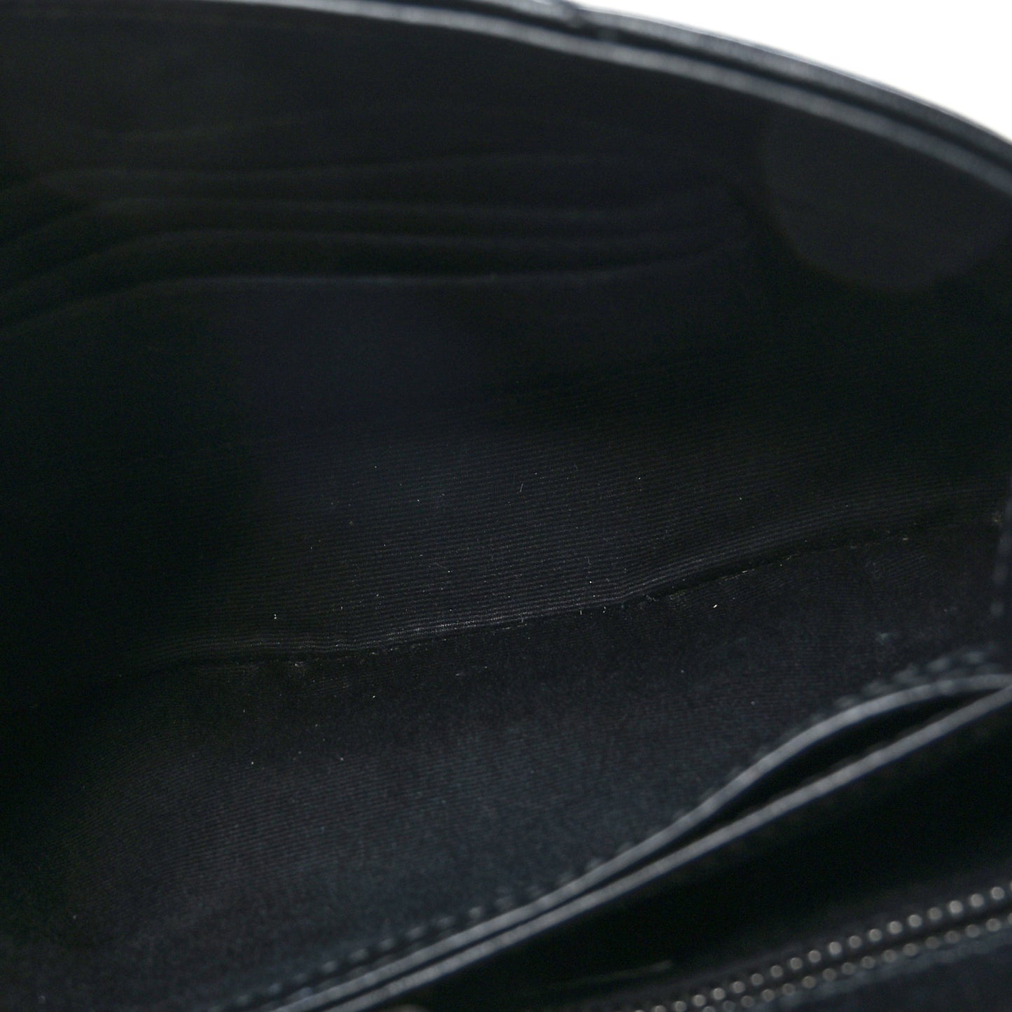 Calfskin Y Quilted Monogram Toy Loulou Crossbody Bag Black