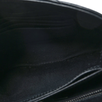Saint Laurent Calfskin Y Quilted Monogram Toy Loulou Crossbody Bag Black 5 of 9