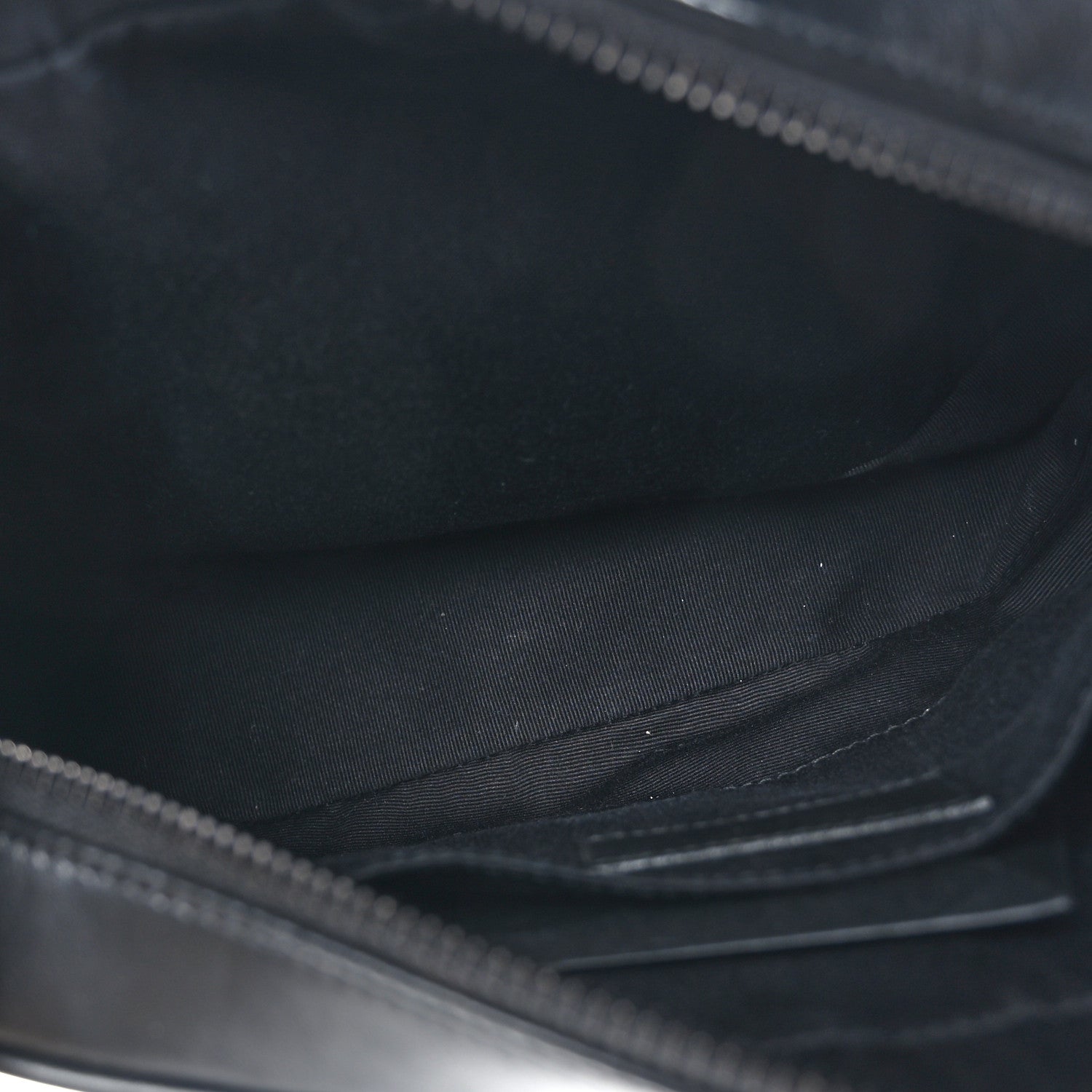 Saint Laurent Calfskin Matelasse Monogram Monochrome Lou Camera Bag Black 5 of 10