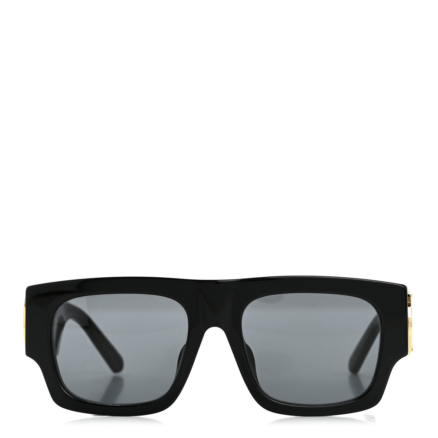 Acetate LV Link Square Sunglasses Z1478E Black