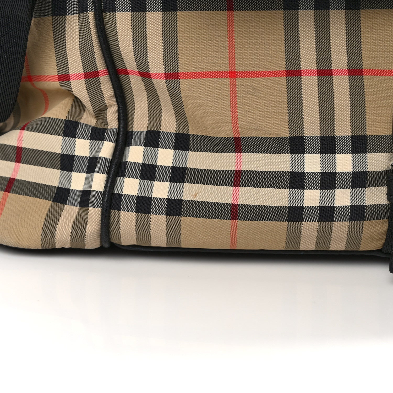 Burberry Nylon Vintage Check Logo Diaper Bag 14 of 14