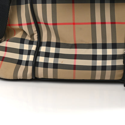 Burberry Nylon Vintage Check Logo Diaper Bag 14 of 14