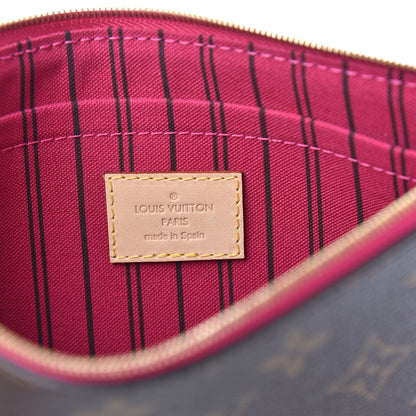 Louis Vuitton Monogram Neverfull MM GM Pochette Pivoine 6 of 7