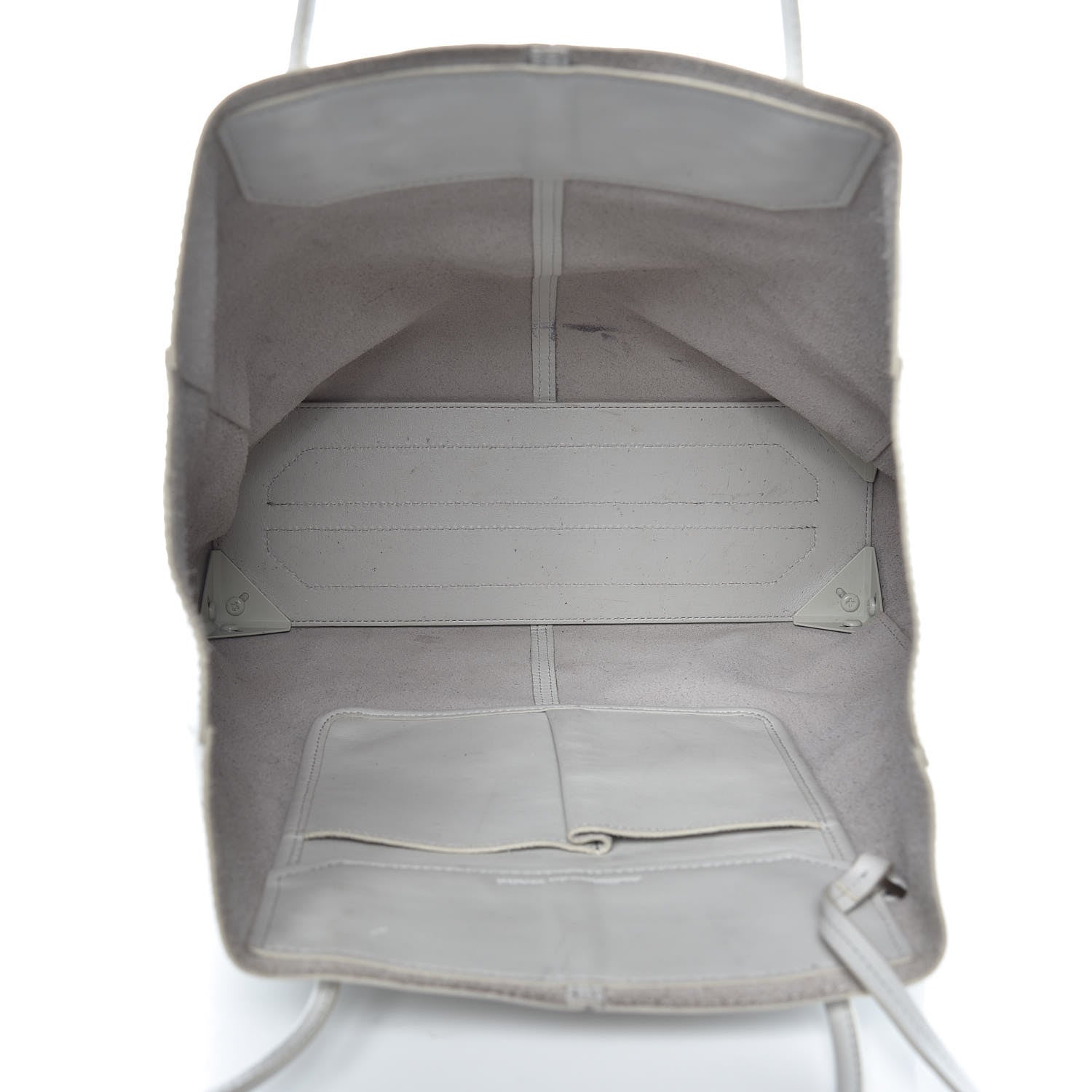 Alexander Wang Pebbled Calfskin Prisma Skeletal Tote White 6 of 25