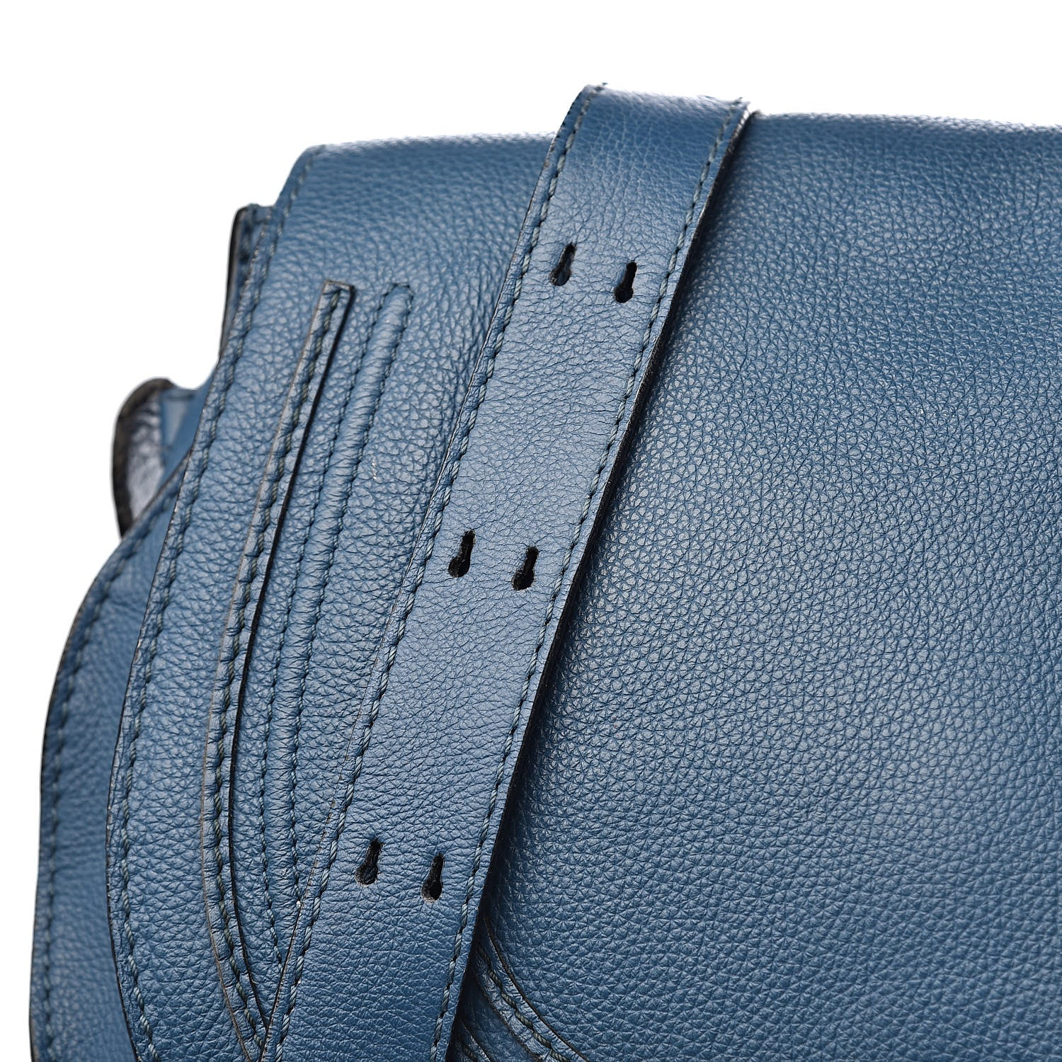 Chloe Calfskin Medium Marcie Round Crossbody Bag Royal Navy 17 of 23