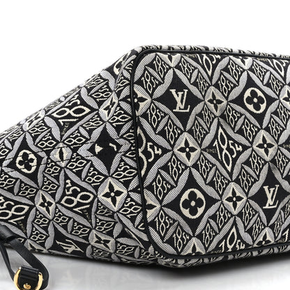 Louis Vuitton Jacquard Since 1854 Neverfull MM Grey 7 of 8