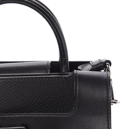Christian Dior Grained Calfskin Mini Diorever Flap Black 13 of 13