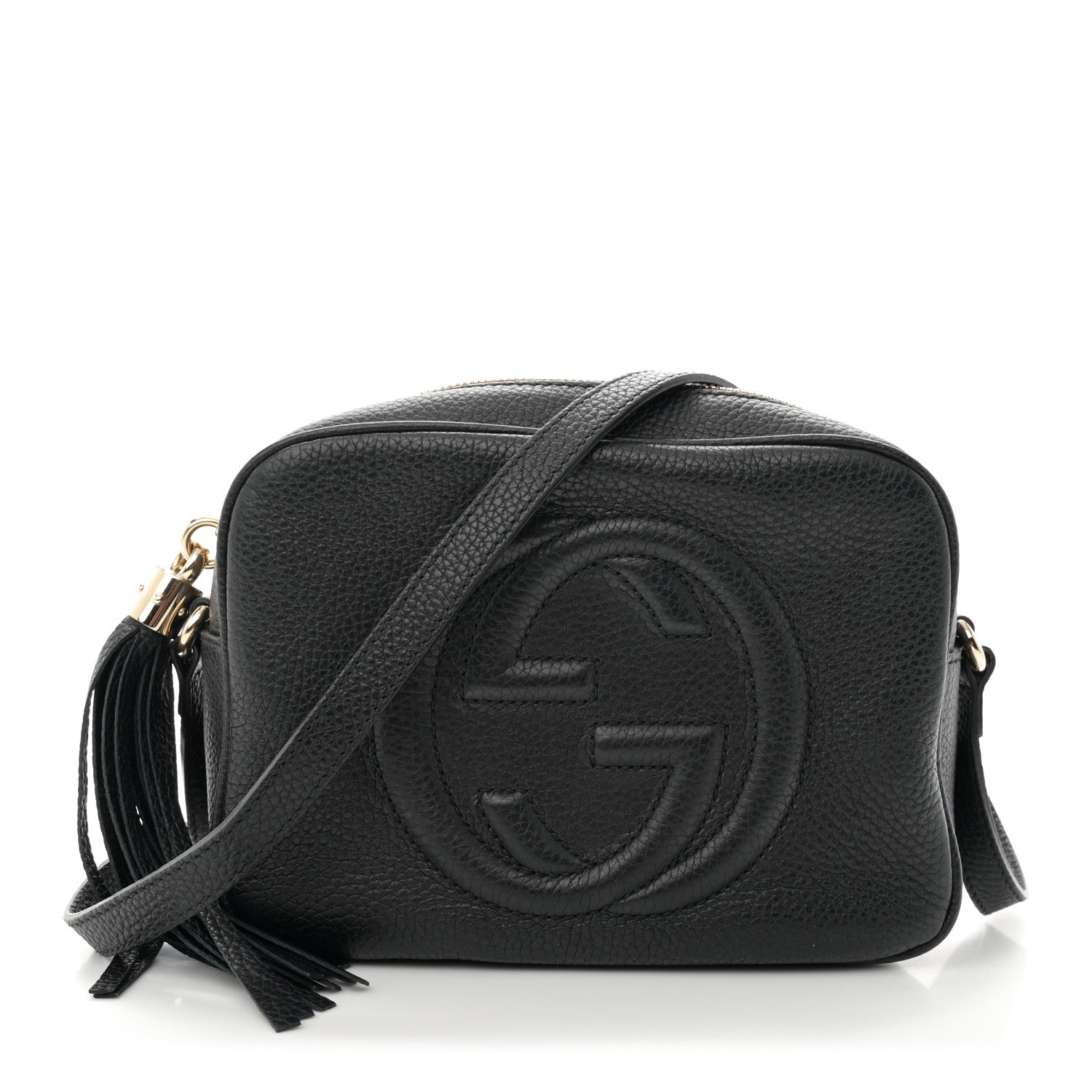 Gucci Pebbled Calfskin Small Soho Disco Bag Black 1 of 13