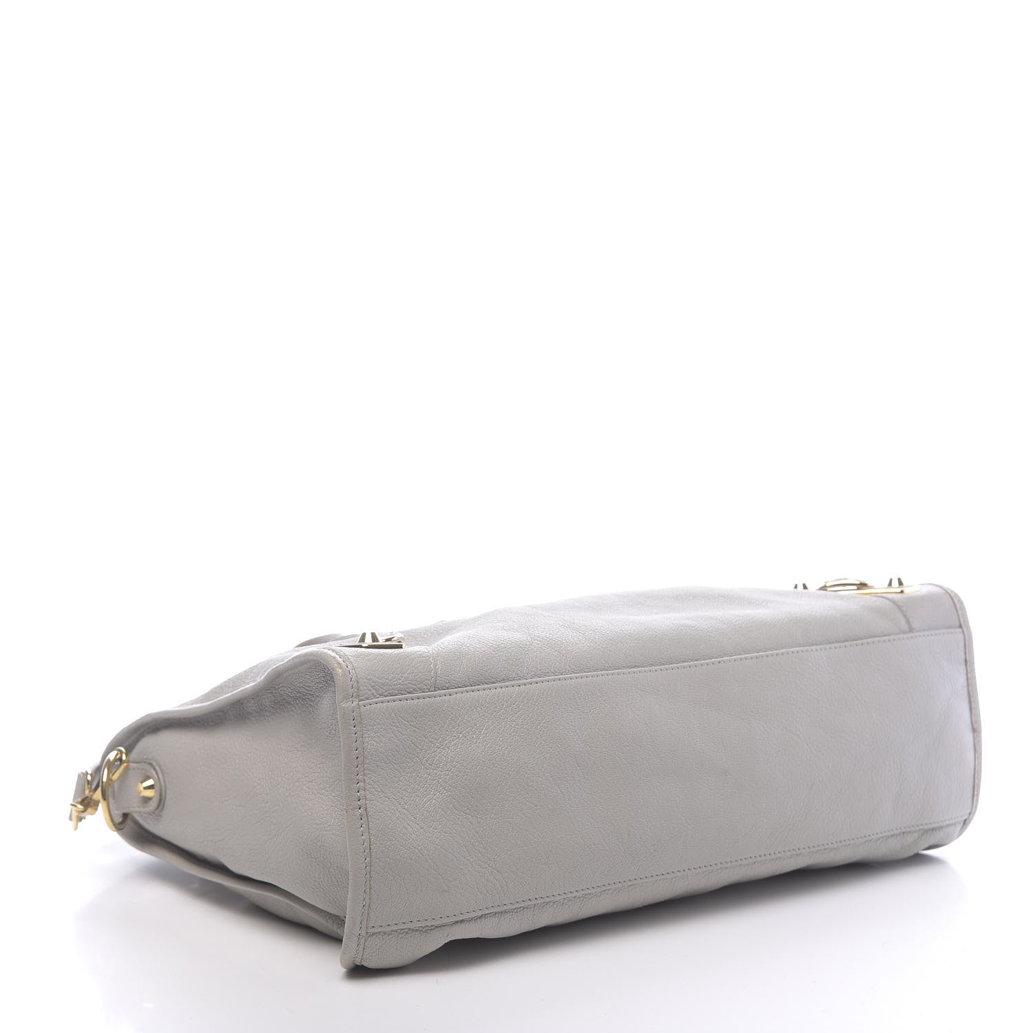 Balenciaga Chevre Gold Metallic Edge Hardware City Gris Glace 4 of 11