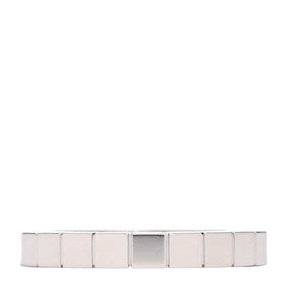 Cartier 18K White Gold Lanieres Ring 54 6.75 3 of 5