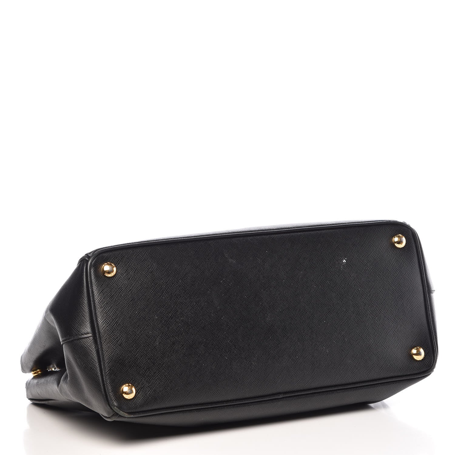 Prada Saffiano Medium Galleria Double Zip Tote Black 5 of 13