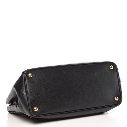 Prada Saffiano Medium Galleria Double Zip Tote Black 5 of 13