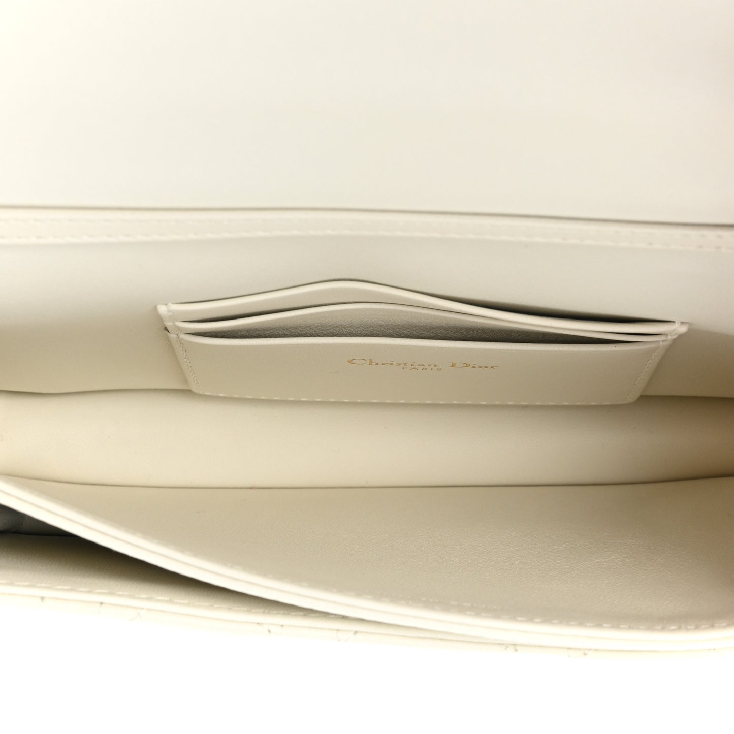 Lambskin Cannage Mini My Dior Bag Latte