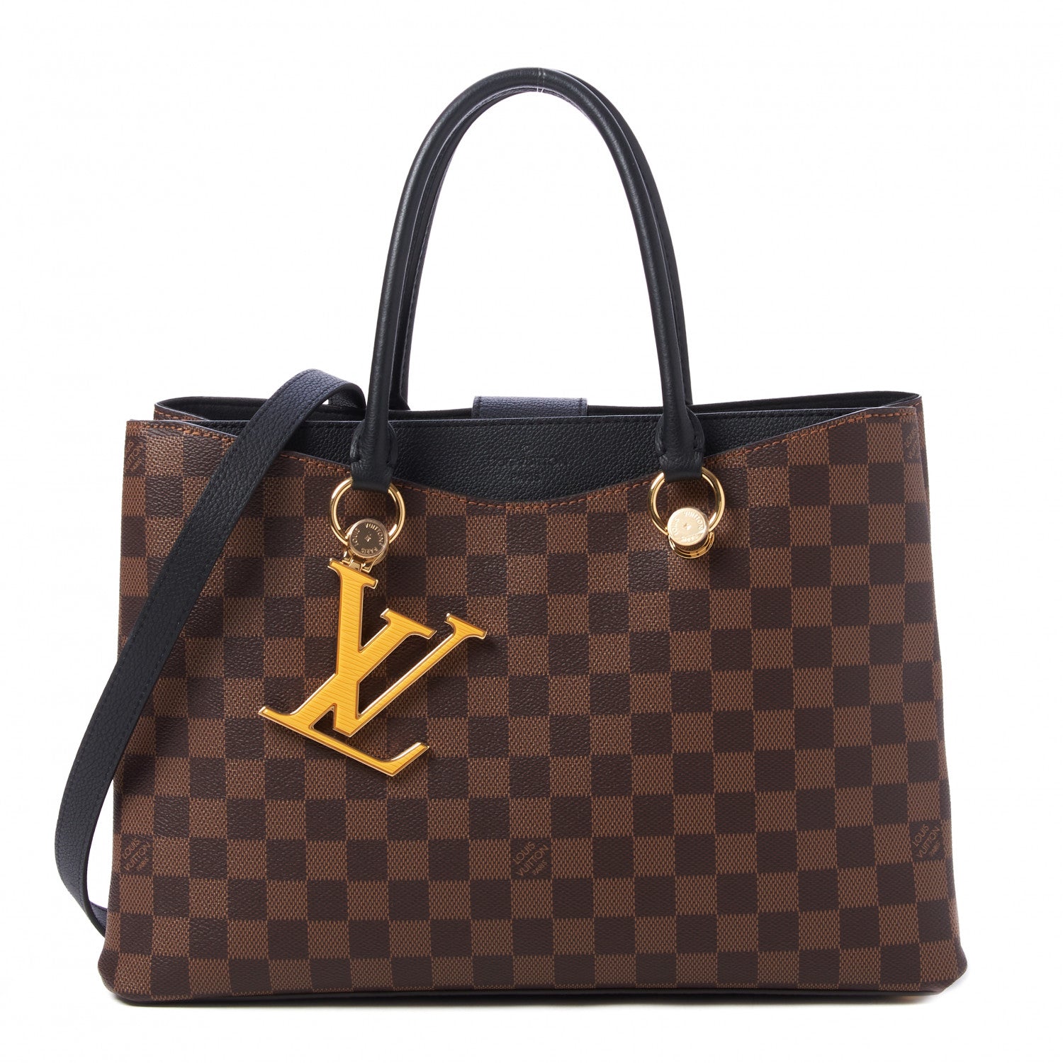 Louis Vuitton Damier Ebene LV Riverside Black 1 of 8