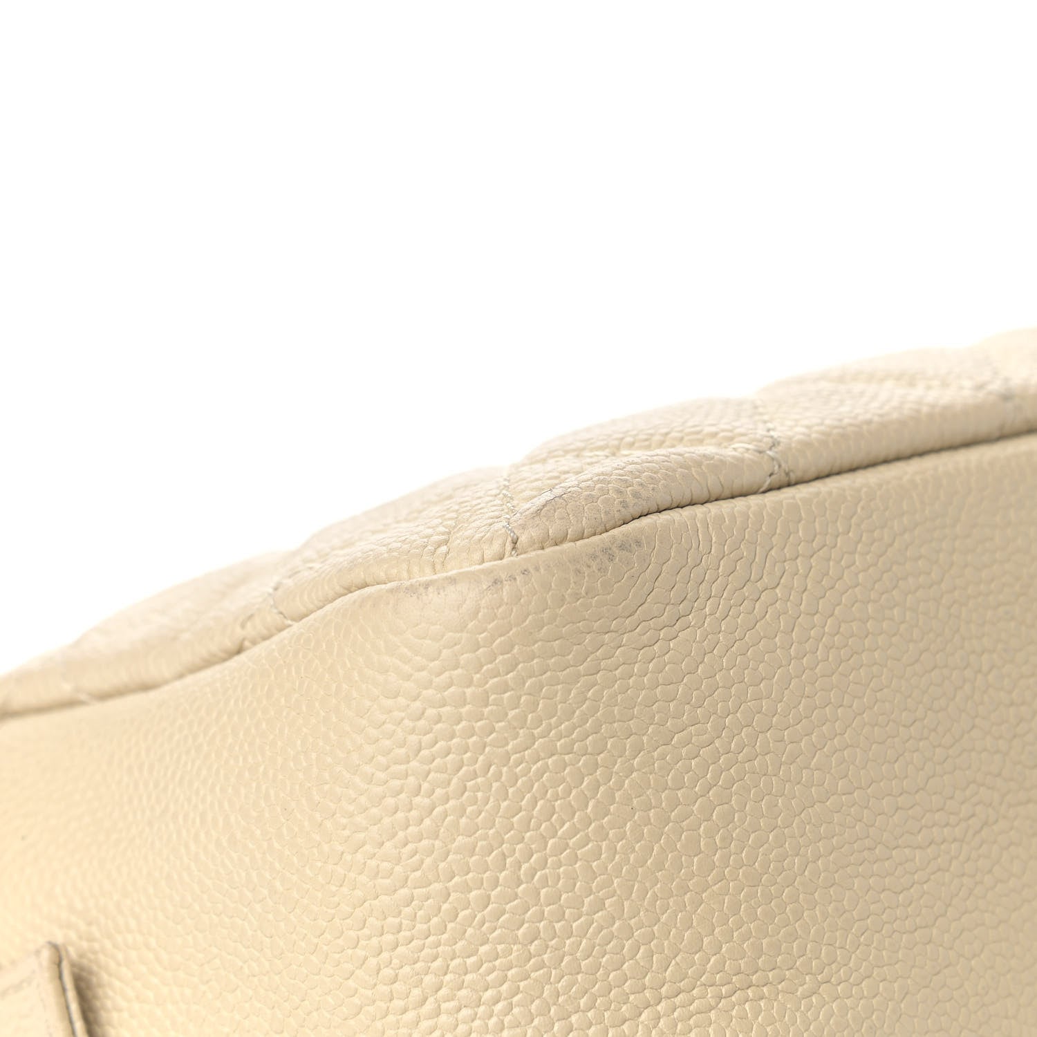 Chanel Caviar Quilted Jumbo Easy Flap Beige 10 of 13
