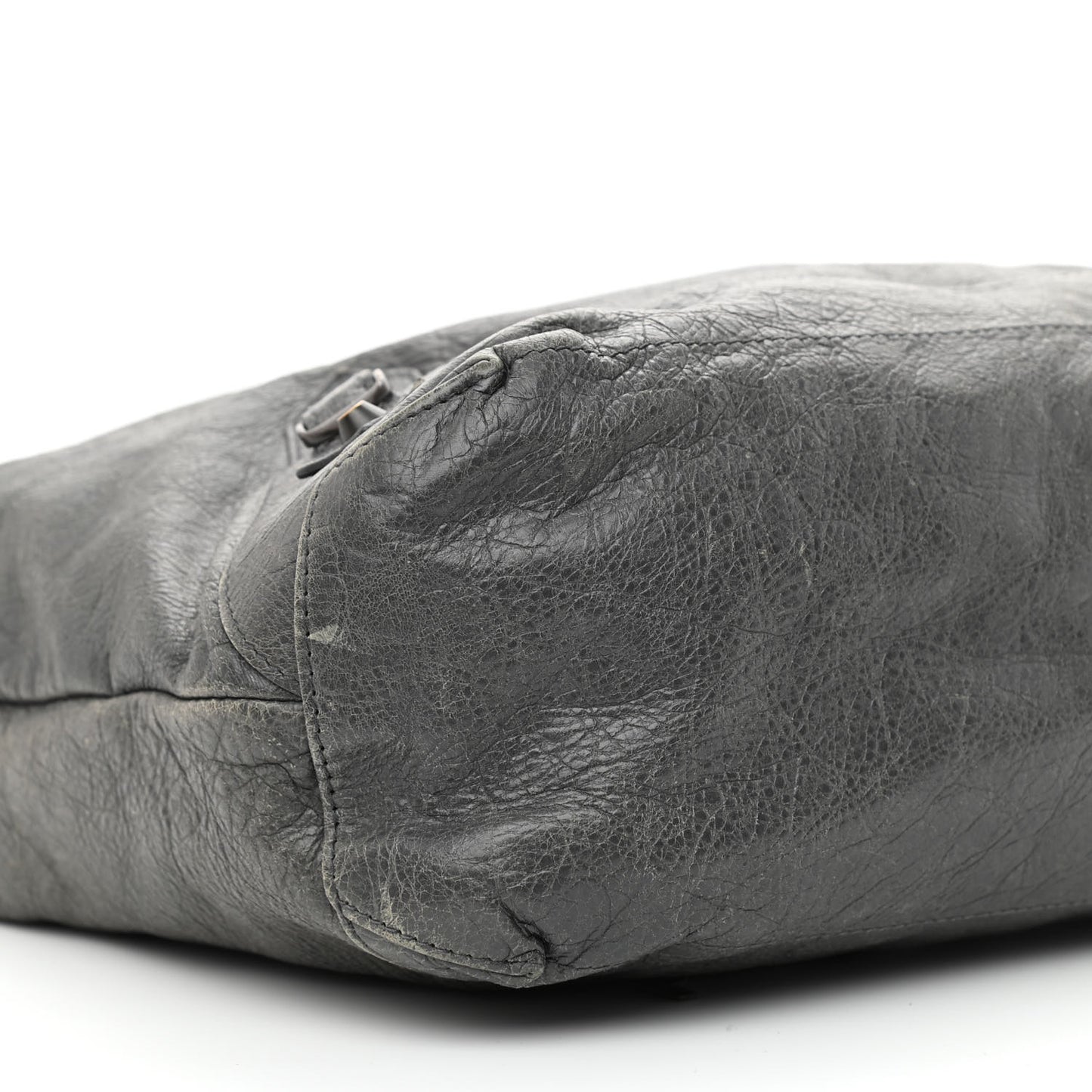 Agneau Classic Hardware Day Hobo Anthracite