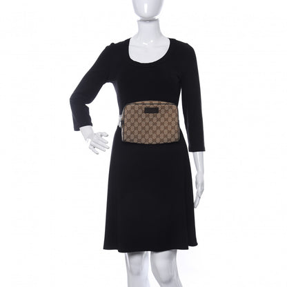 Gucci Monogram Belt Bag Dark Brown 2 of 10