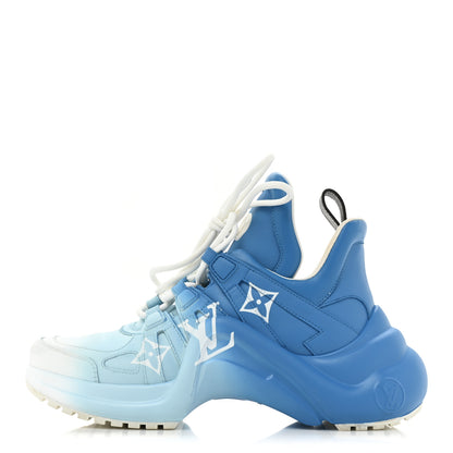 Louis Vuitton Calfskin LV Archlight Sneakers 36.5 Blue 1 of 12