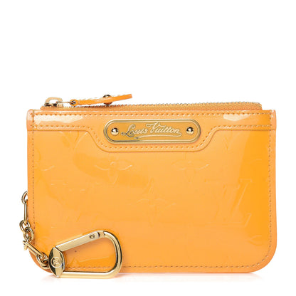 Louis Vuitton Vernis Key Pouch Jaune Passion 1 of 11