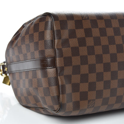 Louis Vuitton Damier Ebene Speedy Bandouliere 30 9 of 18