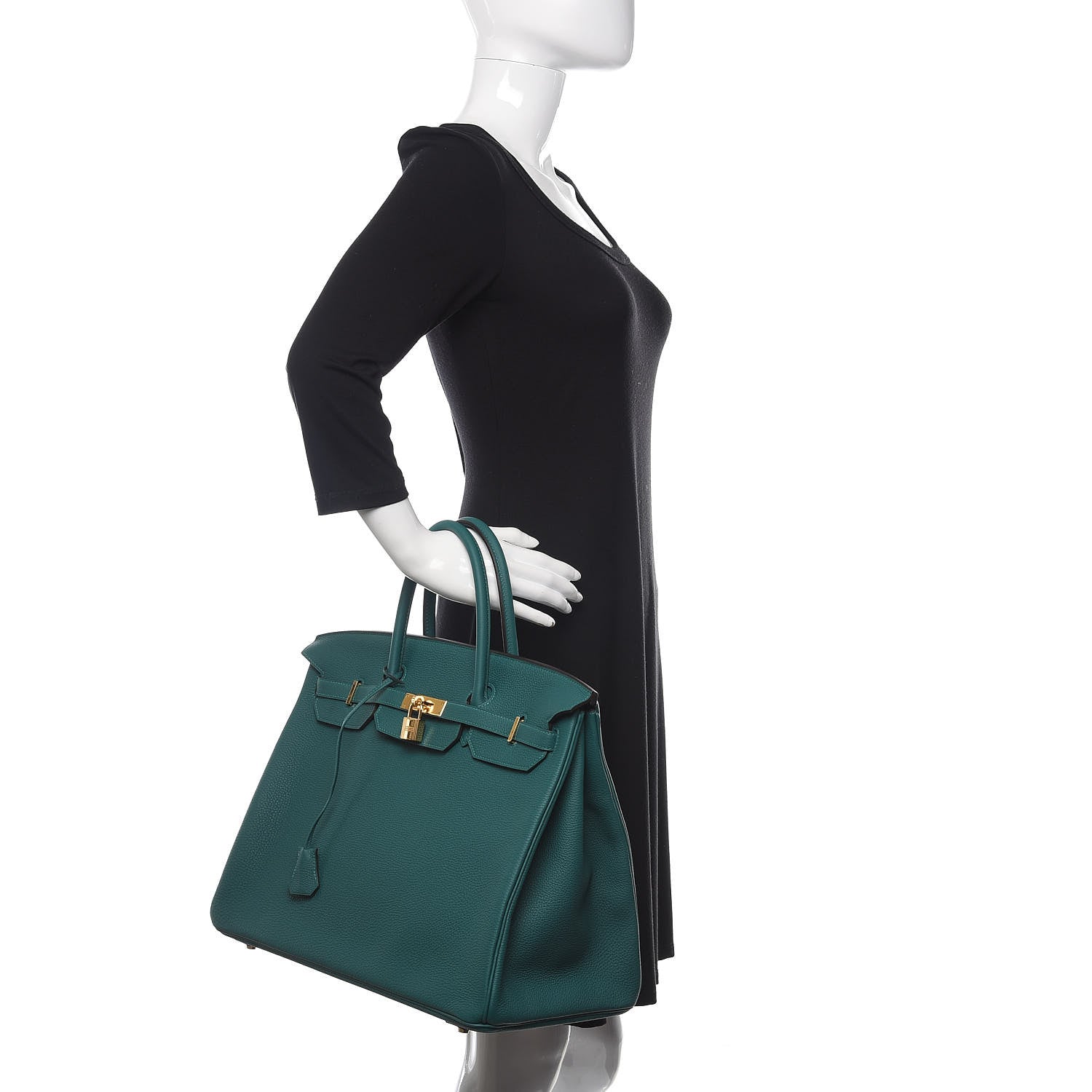 Hermes Togo Birkin 40 Malachite 2 of 11