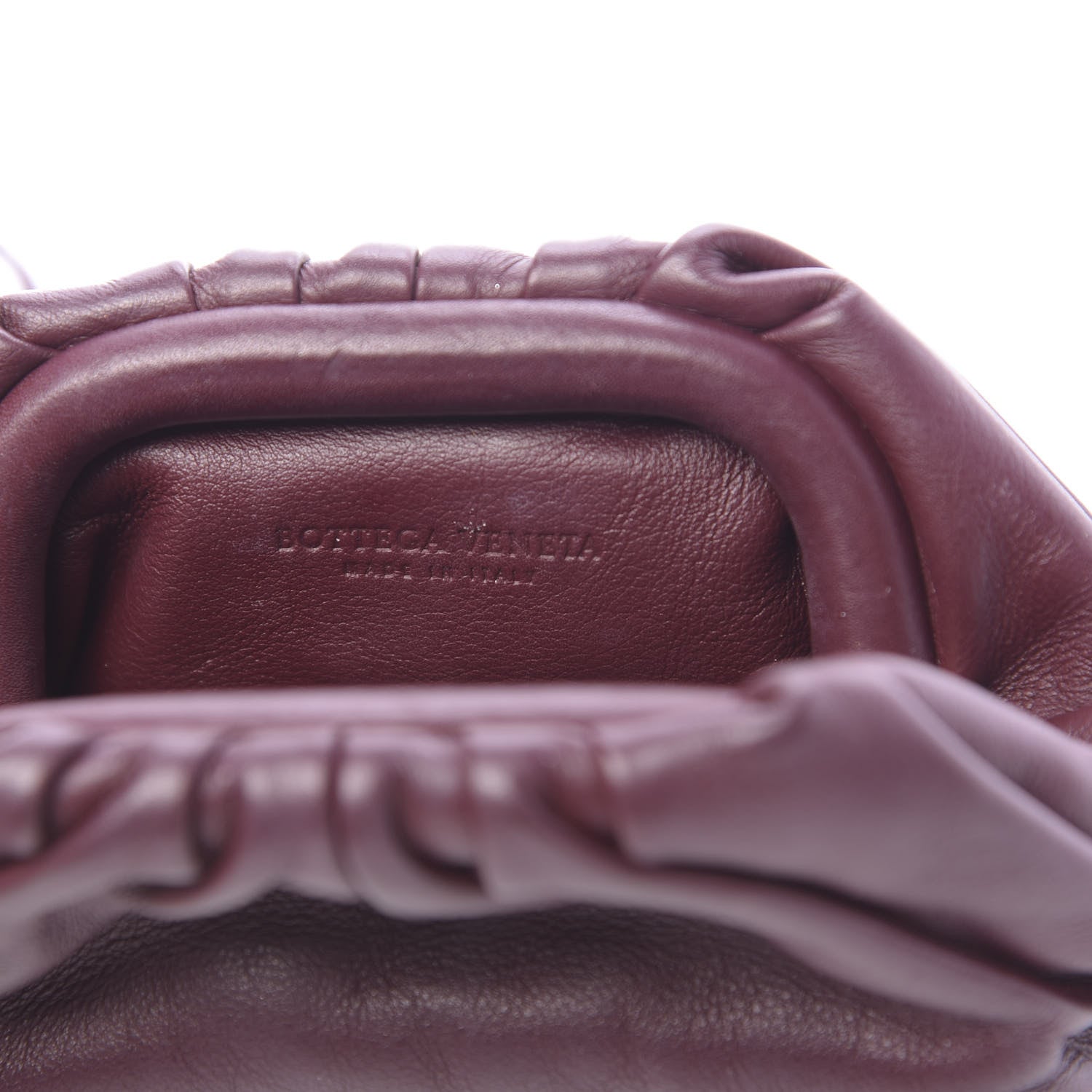 Bottega Veneta Butter Calfskin Coin Purse Bordeaux 6 of 9