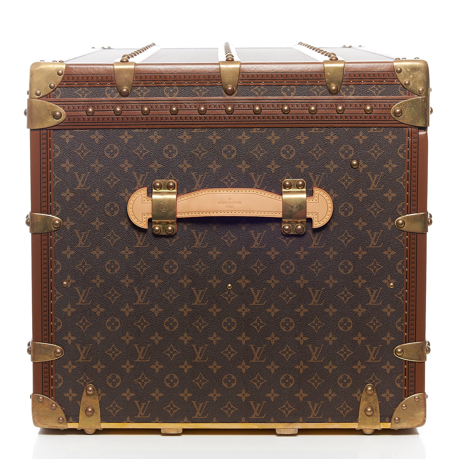 Louis Vuitton Monogram Malle Courrier Lozine Trunk 110 5 of 50
