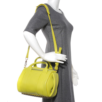 Alexander Wang Pebbled Leather Rockie Acid w Pale Gold Hardware 2 of 6