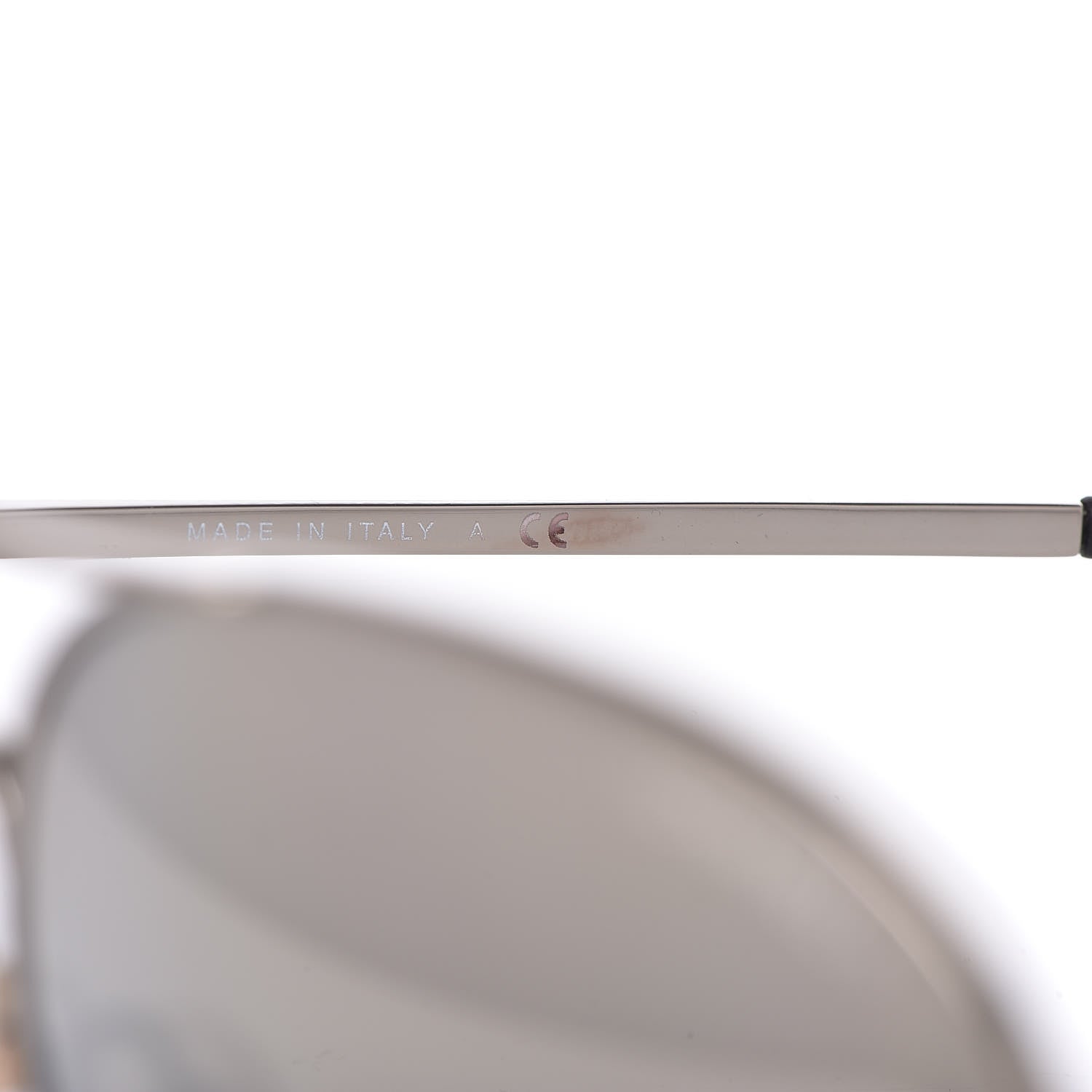 Chanel Metal Aviator CC Sunglasses 4189-T-Q Silver 6 of 8