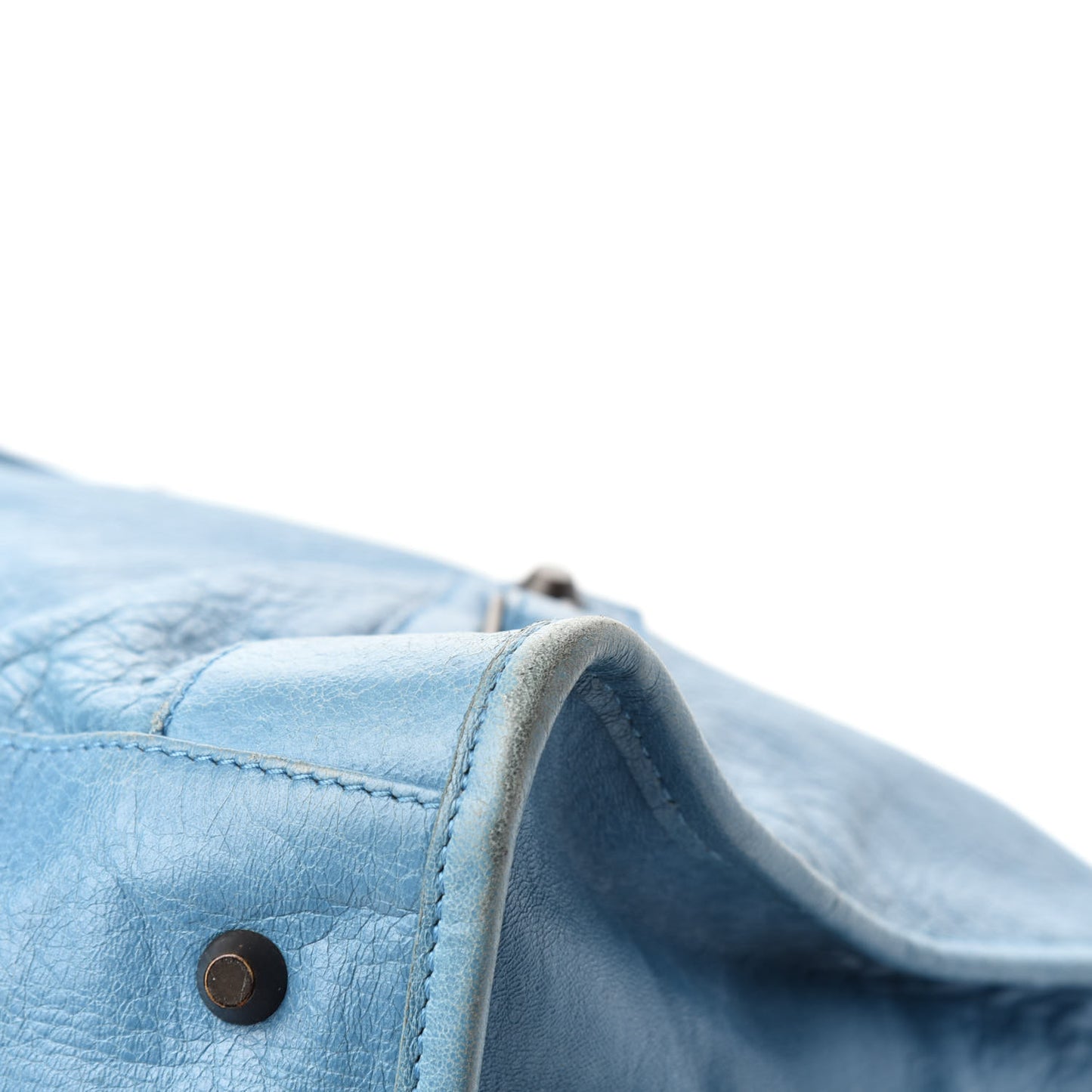Agneau Classic Hardware Work Bleu Indigo