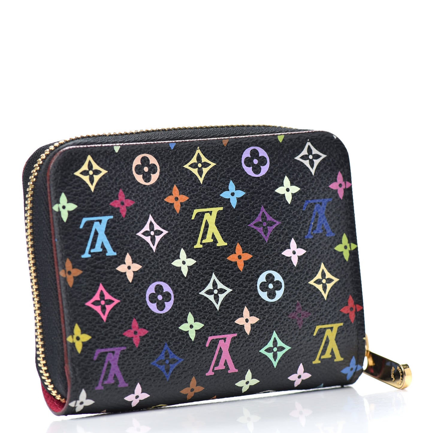Monogram Multicolor Zippy Coin Purse Black Grenade